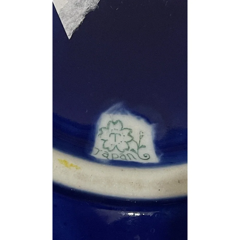Vintage Takito Japan Drip Glaze Pottery Bowl